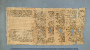 Papyrus from the Roman or Ptolemaic period