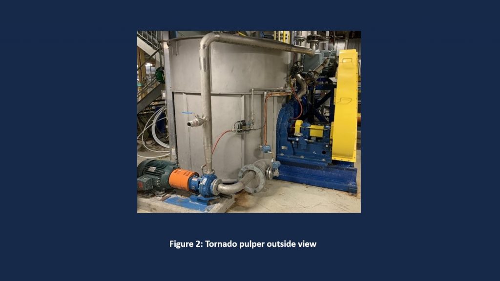 tornado pulper outside view
